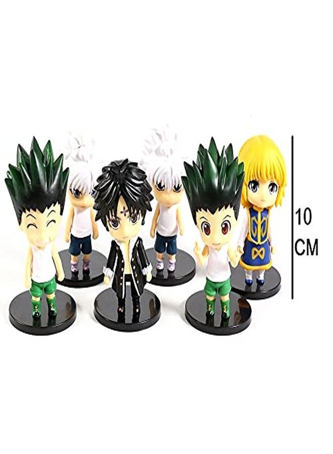 Trunkin | Hunter X Hunter Gon Freecss Killua Zoldyck Kurapika | Cute Pvc Action Figures Toys Set 10Cm Rubber Figurines,Multicolor - Image 3